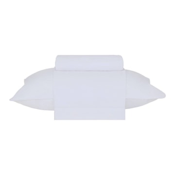 Jogo de Cama Solteiro Buddemeyer Basic Percalle 100% Algodão Penteado 180 Fios (3 Peças)