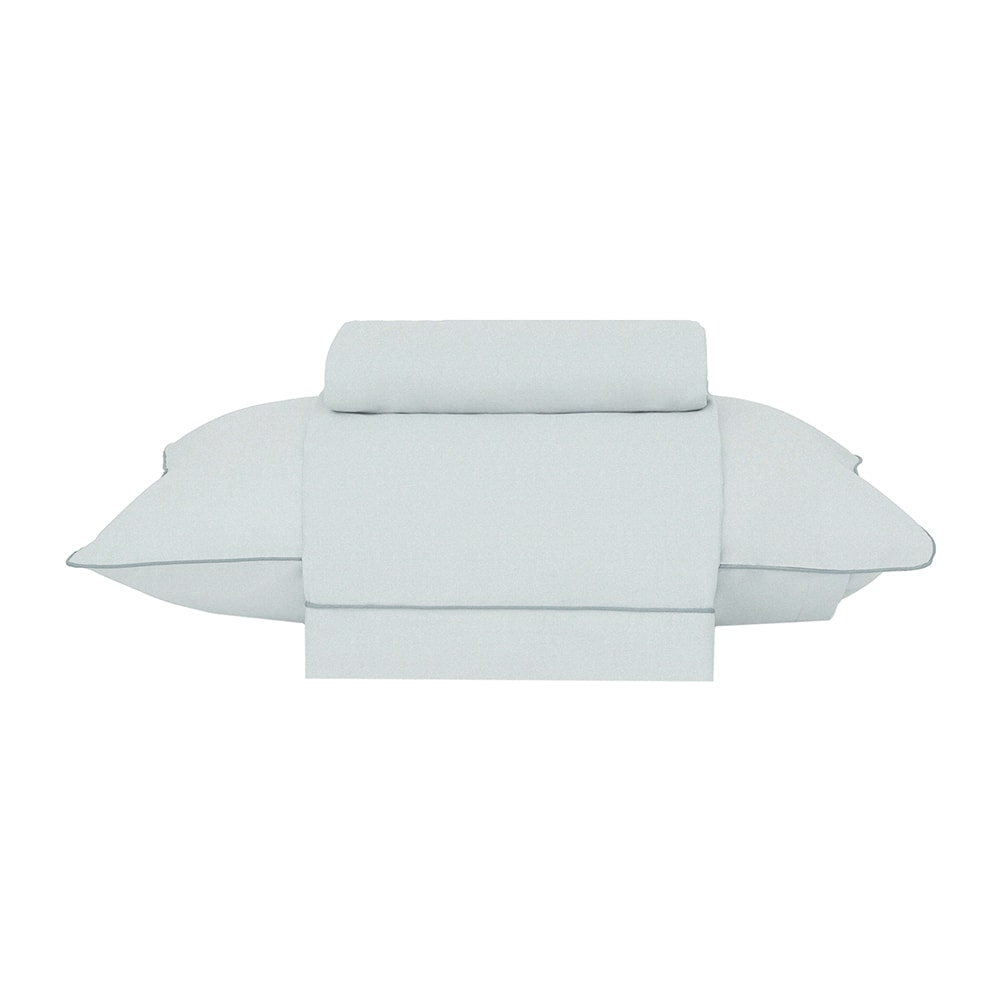 Jogo de Cama Solteiro Buddemeyer Basic Percalle 100% Algodão Penteado 180 Fios (3 Peças)