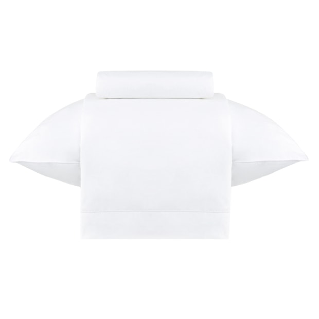 Jogo de Cama Solteiro Buddemeyer Gran Percal Classic 100% Algodão Fio Penteado 200 Fios (3 Peças)