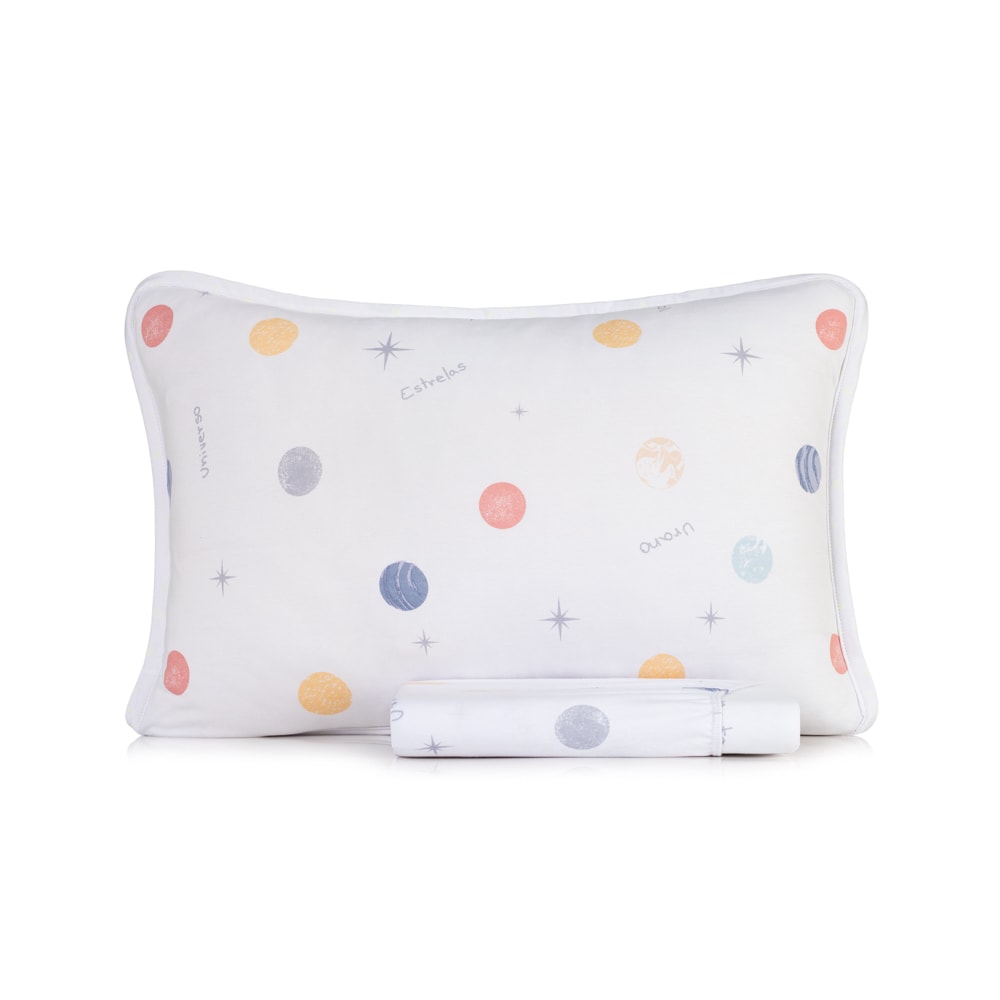 Jogo de Cama Solteiro Infantil Altenburg Astro Kids Malha Fio Penteado 100% Algodão (2 Peças)