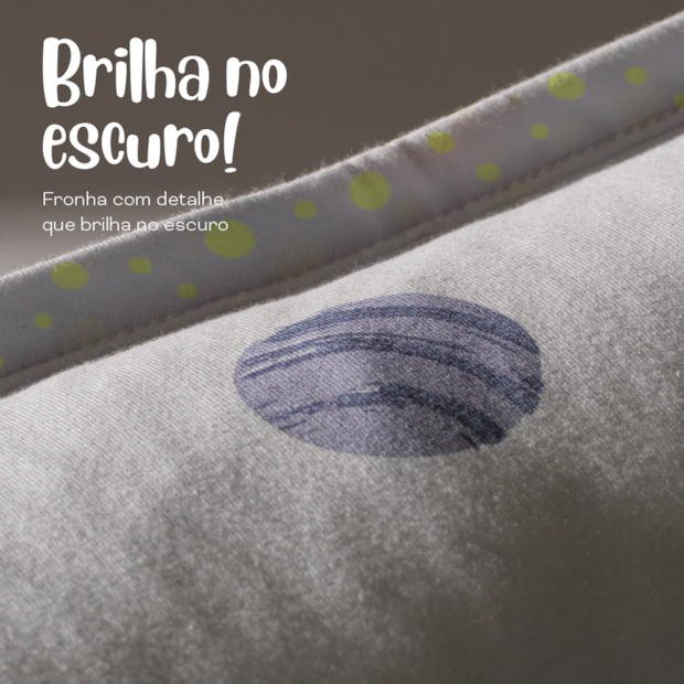 Jogo de Cama Solteiro Infantil Altenburg Astro Kids Malha Fio Penteado 100% Algodão (2 Peças)