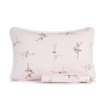 Jogo de Cama Solteiro Infantil Altenburg Doce Plié Malha Fio Penteado 100% Algodão (2 Peças)