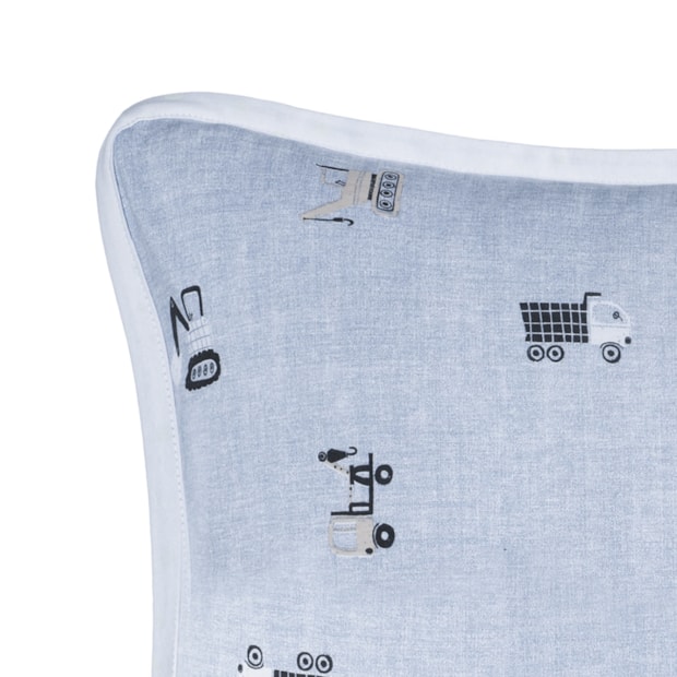 Jogo de Cama Solteiro Infantil Altenburg Mini Obra Malha Fio Penteado 100% Algodão (2 Peças)