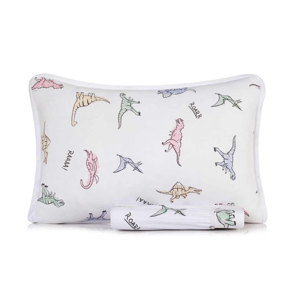 Jogo de Cama Solteiro Infantil Altenburg Rugidino Malha Fio Penteado 100% Algodão (2 Peças)