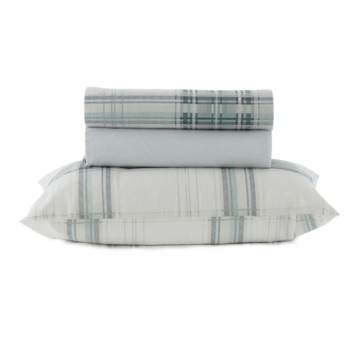 Jogo de Cama Solteiro Kacyumara Casa K New Innovi Alkim 100% Algodão Percal 180 Fios (3 Peças)