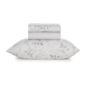 Jogo de Cama Solteiro Karsten Acácia 100% Algodão 160 Fios (3 Peças)