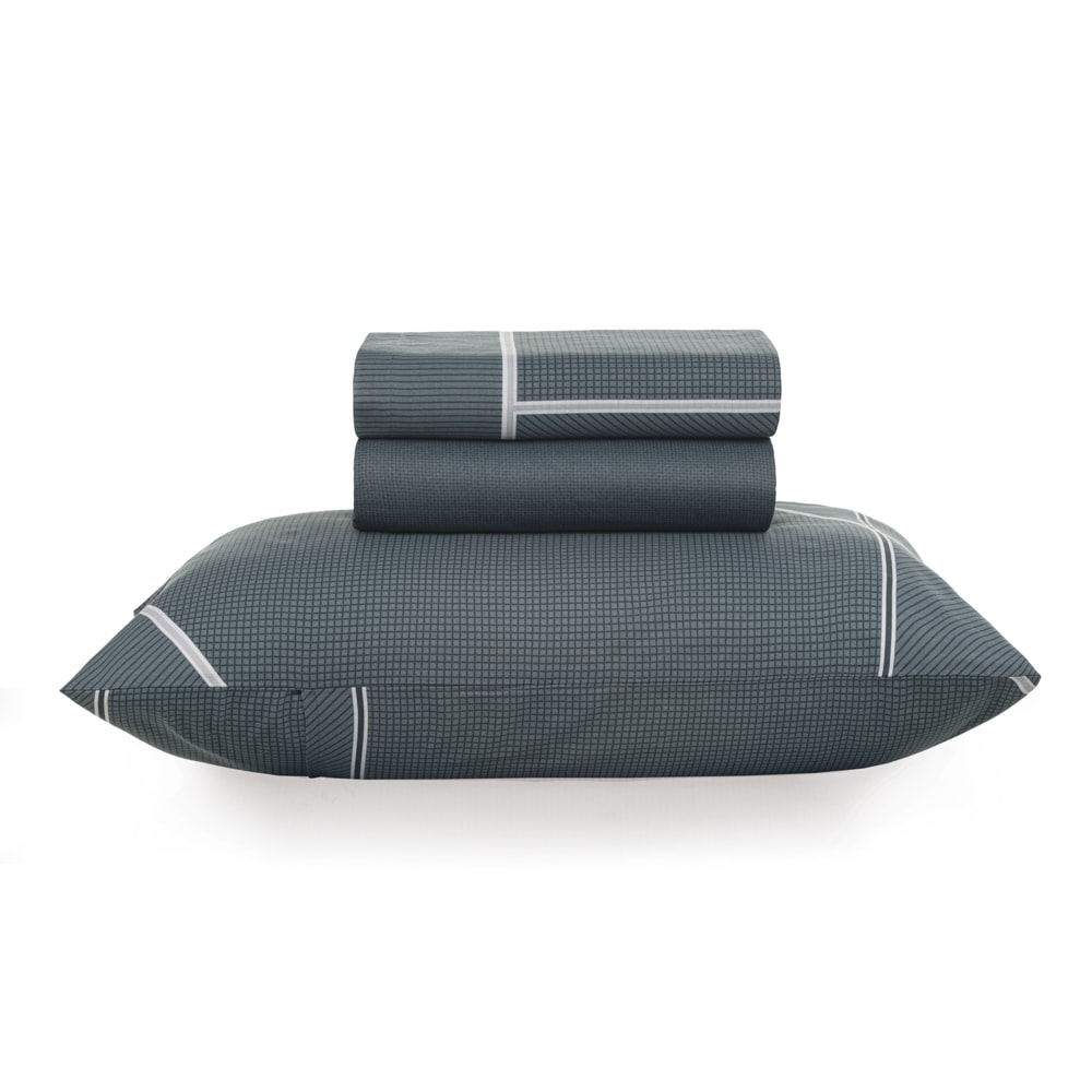 Jogo de Cama Solteiro Karsten Arthur 100% Algodão 160 Fios (3 Peças)