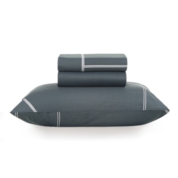 Jogo de Cama Solteiro Karsten Arthur 100% Algodão 160 Fios (3 Peças)