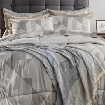 Jogo de Cama Solteiro Karsten Blasius 100% Algodão 160 Fios (3 Peças)