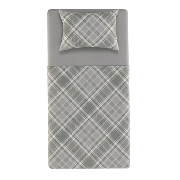 Jogo de Cama Solteiro Karsten Saulo 100% Algodão 160 Fios (3 Peças)