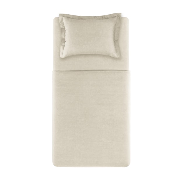 Jogo de Cama Solteiro Karsten Tesso 100% Algodão 160 fios  (3 Peças)