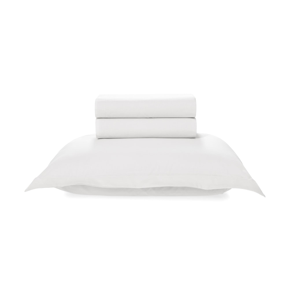 Jogo de Cama Solteiro Karsten Tom 100% Algodão Fio Penteado Percal 200 Fios (3 Peças)