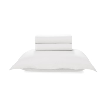 Jogo de Cama Solteiro Karsten Tom 100% Algodão Fio Penteado Percal 200 Fios (3 Peças)
