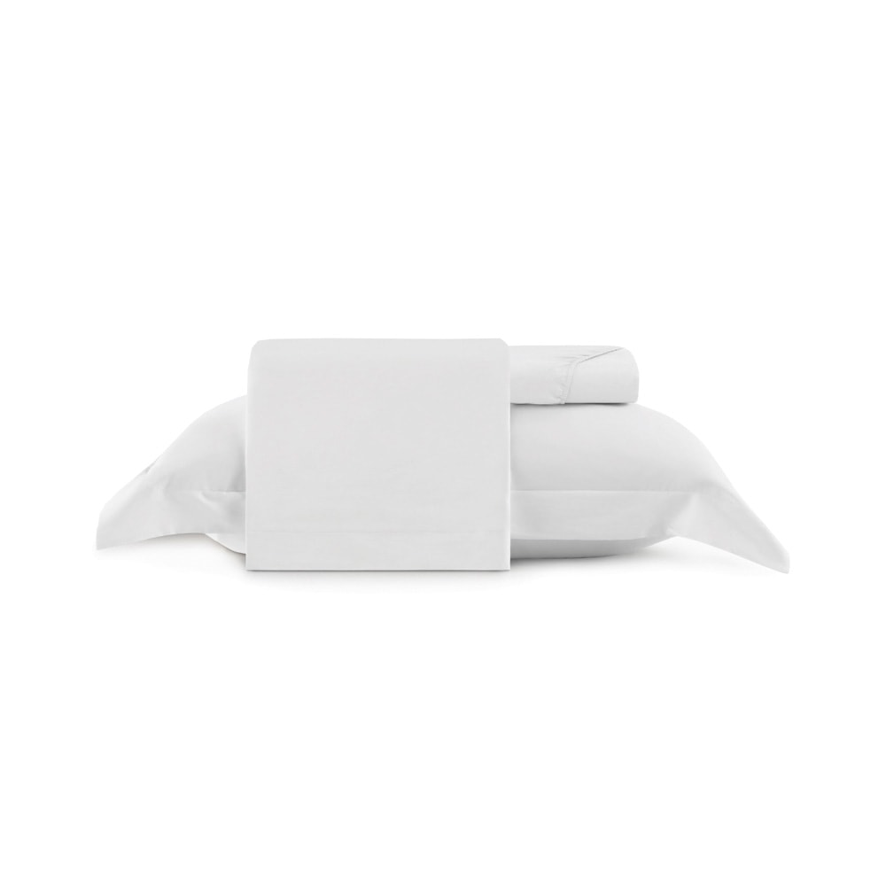 Jogo de Cama Solteiro King Altenburg Lux Liso 100% Algodão Percal 200 Fios (3 Peças)