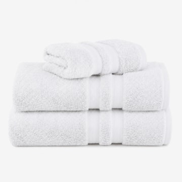 Jogo de Toalha Banhão + Rosto Buddemeyer 100% Algodão Egípcio Fio Penteado (3 Peças) - Gramatura: 550g/m²