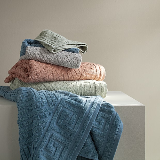 Jogo de Toalha Banhão + Rosto Buddemeyer Olimpo Jacquard Extra Soft 100% Algodão (2 Peças) - Gramatura: 420g/m²