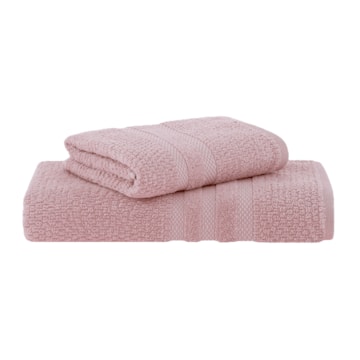 Jogo de Toalha Banhão + Rosto Buddemeyer Vanilla Extra Soft 100% Algodão (2 Peças) - Gramatura: 410g/m²
