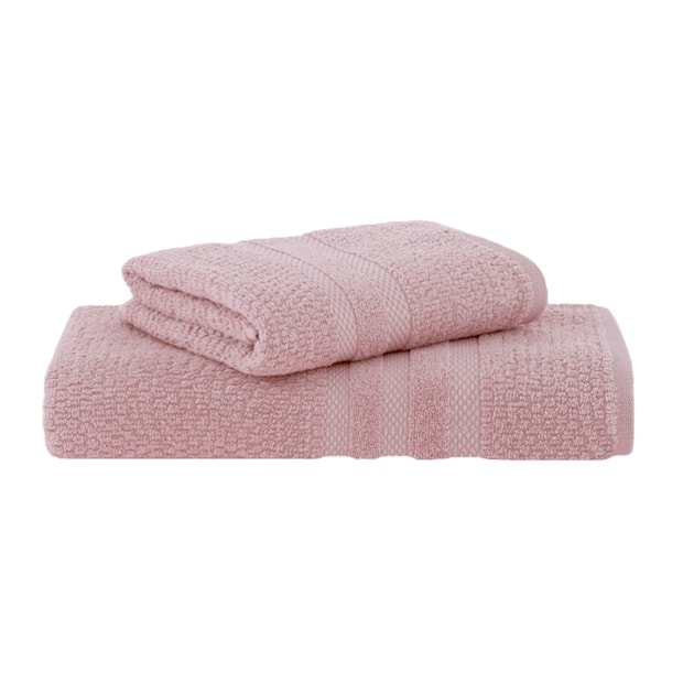Jogo de Toalha Banhão + Rosto Buddemeyer Vanilla Extra Soft 100% Algodão (2 Peças) - Gramatura: 410g/m²