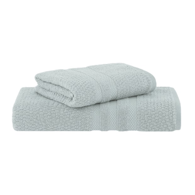 Jogo de Toalha Banhão + Rosto Buddemeyer Vanilla Extra Soft 100% Algodão (2 Peças) - Gramatura: 410g/m²