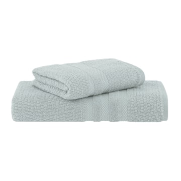 Jogo de Toalha Banhão + Rosto Buddemeyer Vanilla Extra Soft 100% Algodão (2 Peças) - Gramatura: 410g/m²