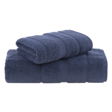 Jogo de Toalha Banho + Rosto Buddemeyer Vision Air Cotton 100% Algodão (2 Peças) - Gramatura: 470g/m²