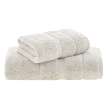 Jogo de Toalha Banho + Rosto Buddemeyer Vision Air Cotton 100% Algodão (2 Peças) - Gramatura: 470g/m²