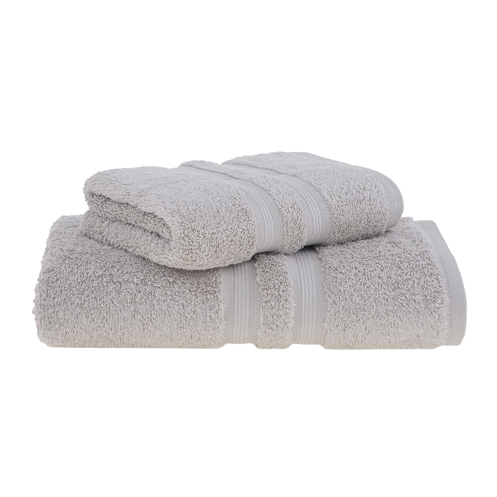 Jogo de Toalha de Banhão + Rosto Buddemeyer 100% Algodão Egípcio Fio Penteado (2 Peças) - Gramatura: 550g/m²