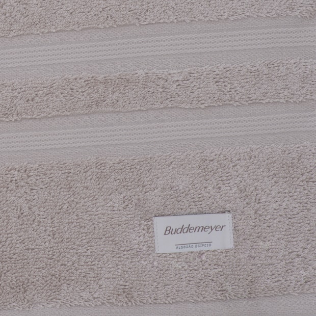 Jogo de Toalha de Banhão + Rosto Buddemeyer 100% Algodão Egípcio Fio Penteado (2 Peças) - Gramatura: 550g/m²