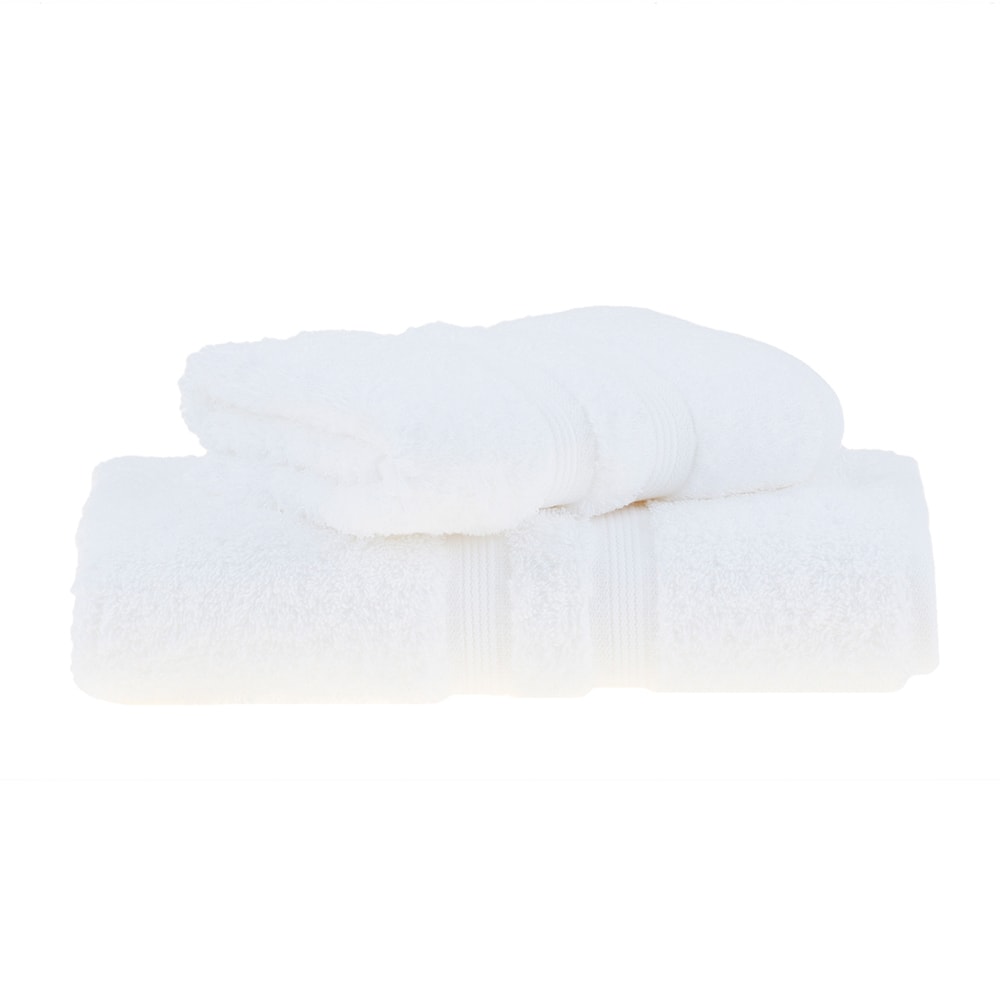 Jogo de Toalha de Banho + Rosto Buddemeyer 100% Algodão Egípcio Fio Penteado (2 Peças) - Gramatura: 550g/m²