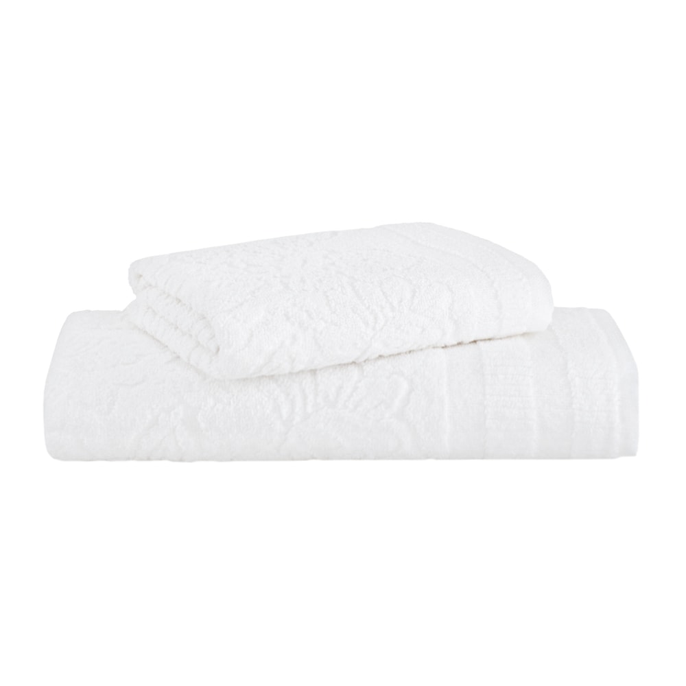 Jogo de Toalha de Banho + Rosto Buddemeyer Botanique Extra Soft 100% Algodão (2 Peças) - Gramatura: 420g/m²