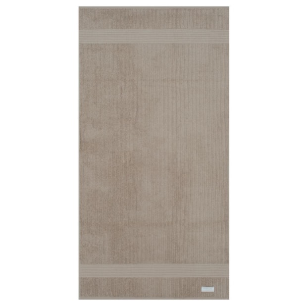 Jogo de Toalha de Banho + Rosto Buddemeyer Canelado Fio Penteado 100% Algodão (2 Peças) - Gramatura: 480 g/m²