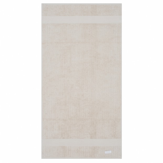 Jogo de Toalha de Banho + Rosto Buddemeyer Canelado Fio Penteado 100% Algodão (2 Peças) - Gramatura: 480 g/m²