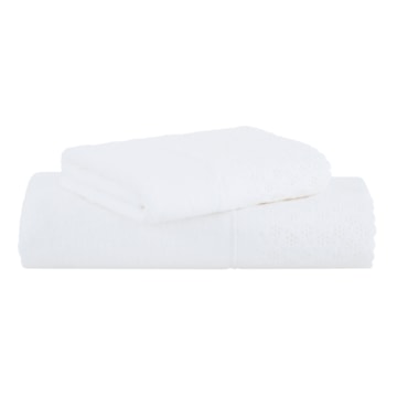 Jogo de Toalha de Banho + Rosto Buddemeyer Lovely 100% Algodão Fio Penteado (2 Peças) - Gramatura: 450 g/m²