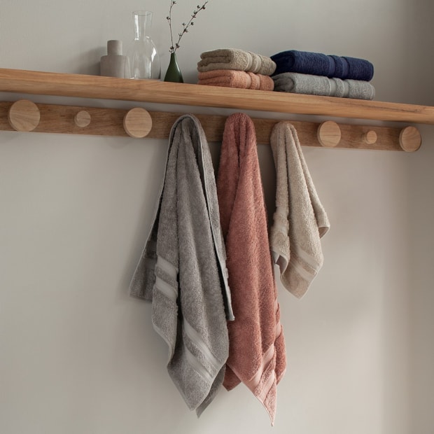 Jogo de Toalhas Banhão Buddemeyer 100% Algodão Egípcio Fio Penteado 5 peças - Gramatura: 550g/m²