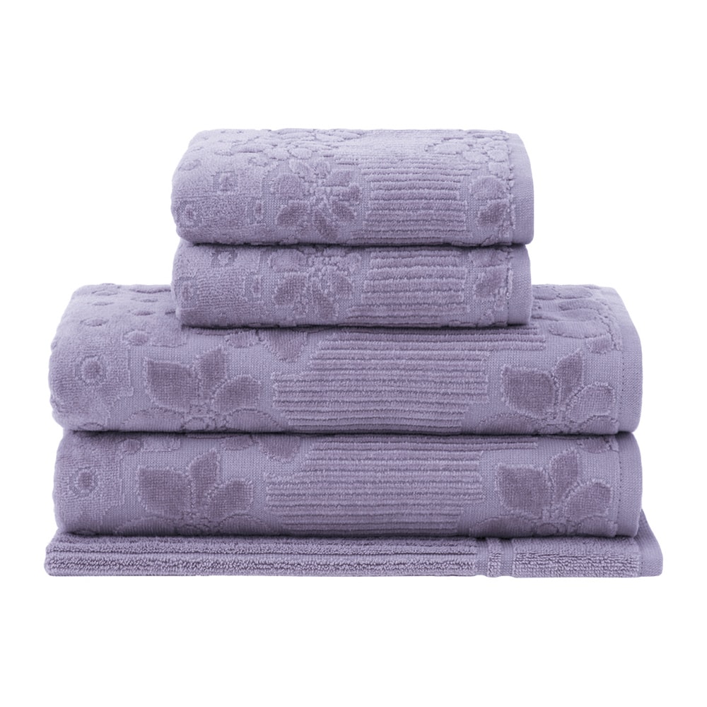 Jogo de Toalhas Banhão Buddemeyer Lollipop Jacquard Aveludada 100% Algodão 5 peças - Gramatura: 440g/m²