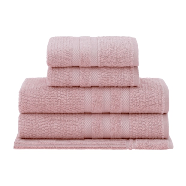 Jogo de Toalhas Banhão Buddemeyer Vanilla Extra Soft 100% Algodão (5 peças) - Gramatura: 410g/m²