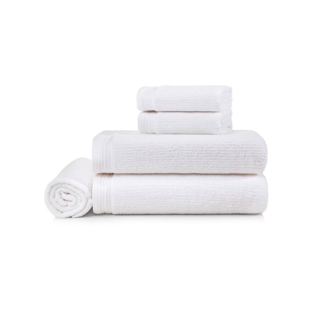 Jogo de Toalhas Banhão Karsten Imperial Fio Penteado 100% Algodão - Gramatura 450g/m² (5 Peças)