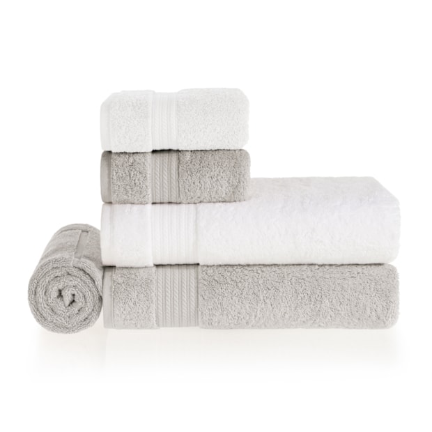 Jogo de Toalhas Banhão Karsten Magna Softmax 100% Algodão 5 peças - Gramatura: 550g/m²