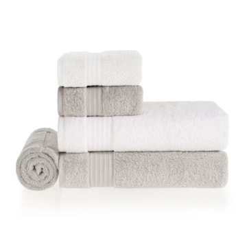 Jogo de Toalhas Banhão Karsten Magna Softmax 100% Algodão 5 peças - Gramatura: 550g/m²