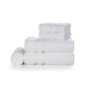 Jogo de Toalhas Banhão Karsten Unika Fio Penteado Max 100% Algodão (5 Peças)