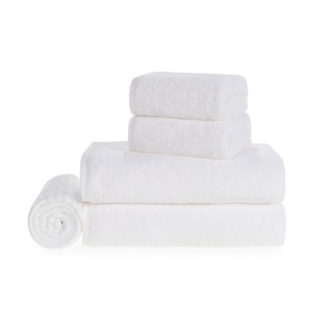 Jogo de Toalhas Banhão Trussardi Fontani 100% Algodão Fio Penteado (5 Peças) Gramatura: 500g/m²