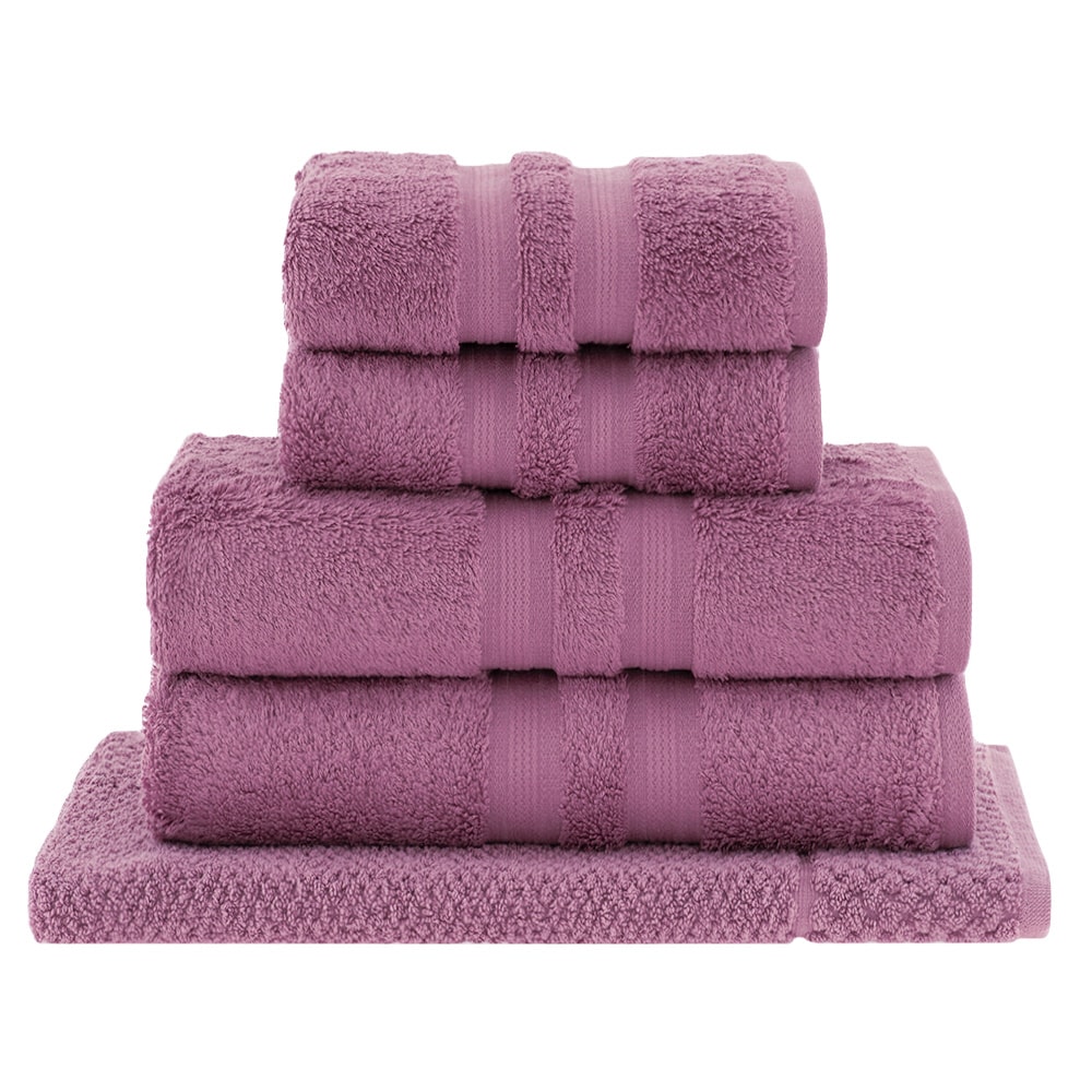 Jogo de Toalhas de Banho Buddemeyer 100% Algodão Egípcio Fio Penteado 5 peças - Gramatura: 550g/m²