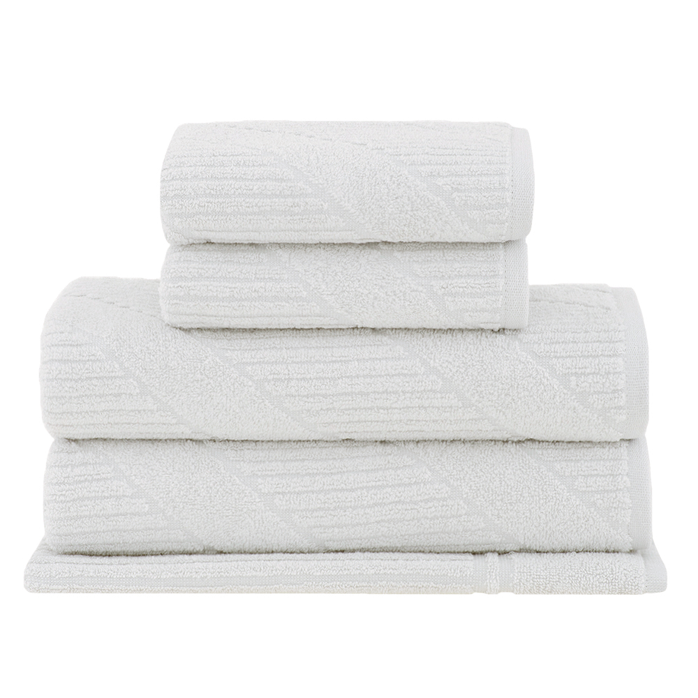 Jogo de Toalhas de Banho Buddemeyer Jazz Extra Soft 100% Algodão (5 peças) - Gramatura: 420g/m²