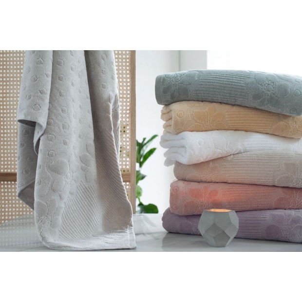 Jogo de Toalhas de Banho Buddemeyer Lollipop Jacquard Aveludada 100% Algodão 5 peças - Gramatura: 440g/m²