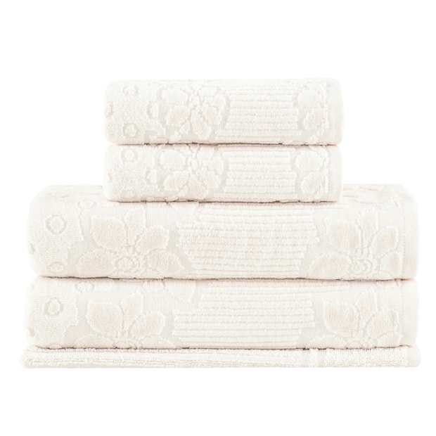 Jogo de Toalhas de Banho Buddemeyer Lollipop Jacquard Aveludada 100% Algodão 5 peças - Gramatura: 440g/m²