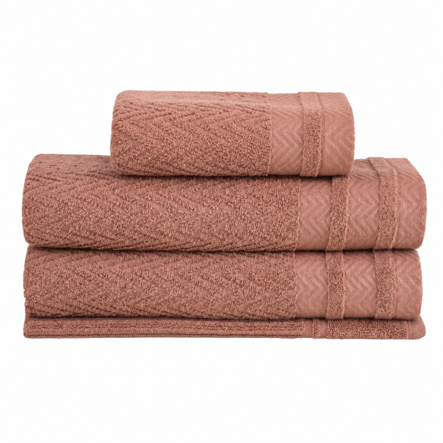 Jogo de Toalhas de Banho Buddemeyer Soul Jacquard Extra Soft Fio Penteado (4 peças) - Gramatura: 410g/m²