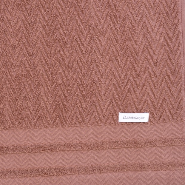 Jogo de Toalhas de Banho Buddemeyer Soul Jacquard Extra Soft Fio Penteado (4 peças) - Gramatura: 410g/m²