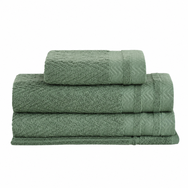 Jogo de Toalhas de Banho Buddemeyer Soul Jacquard Extra Soft Fio Penteado (4 peças) - Gramatura: 410g/m²