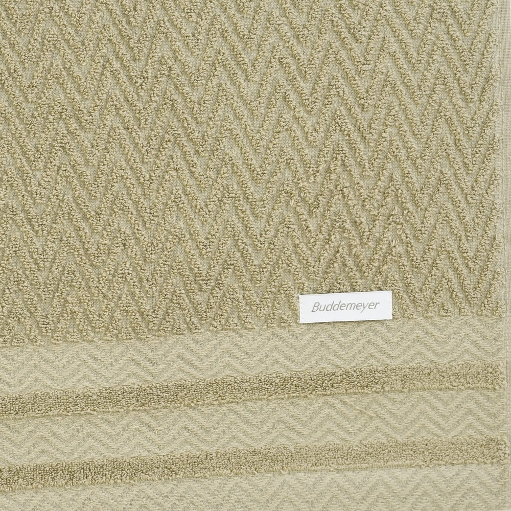 Jogo de Toalhas de Banho Buddemeyer Soul Jacquard Extra Soft Fio Penteado (5 peças) - Gramatura: 410g/m²