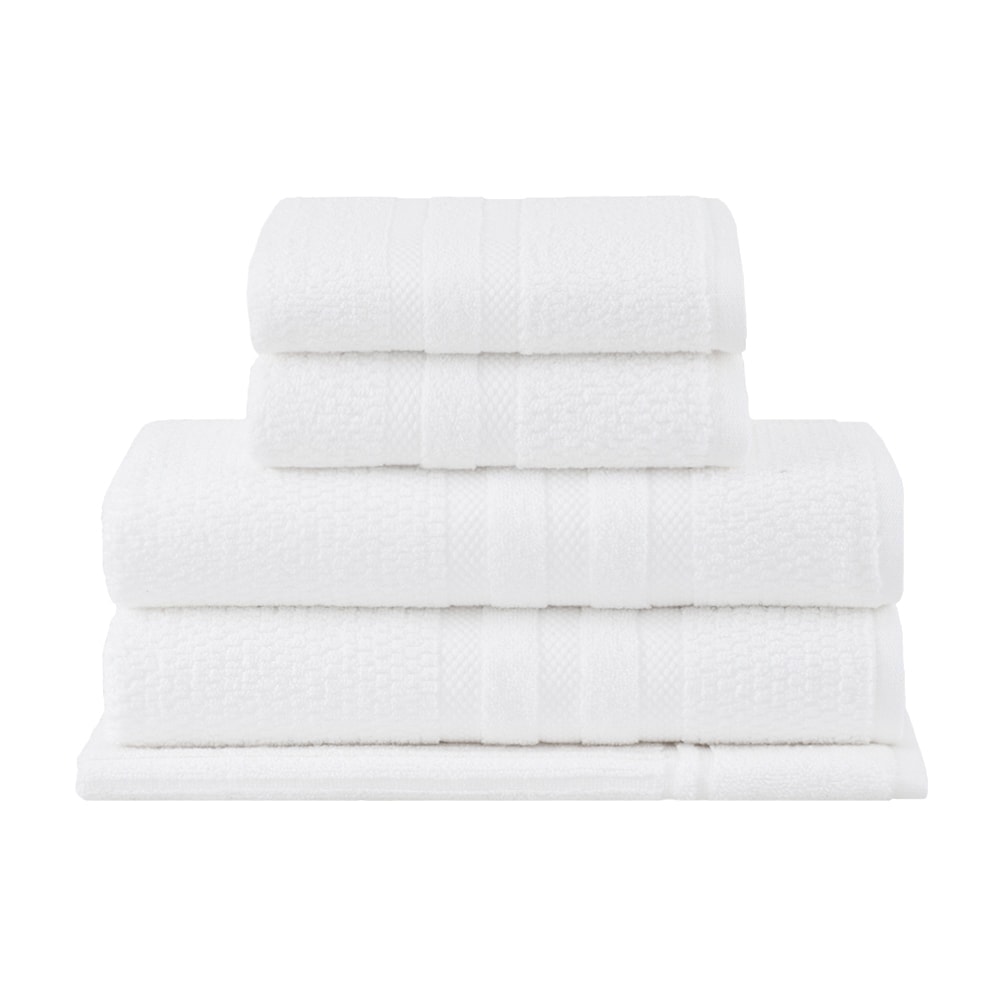 Jogo de Toalhas de Banho Buddemeyer Vanilla Extra Soft 100% Algodão (5 peças) - Gramatura: 410g/m²